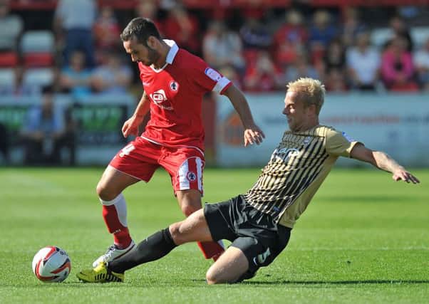 Lee Molyneux in action for Accrington. Picture: PA Wire