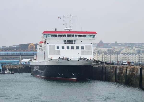 The Ben My Chree ferry.