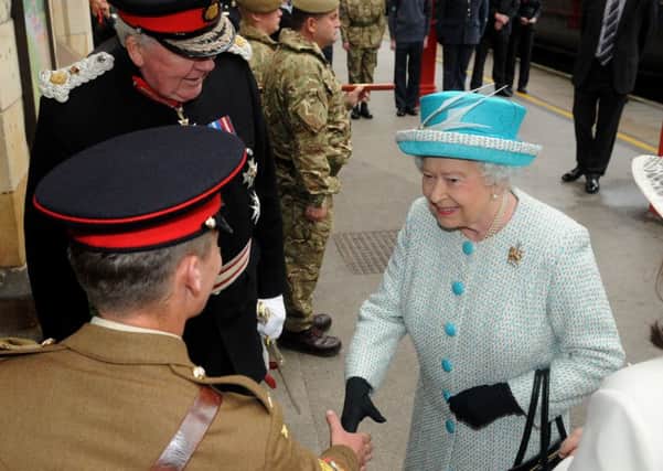 The Queen pays a visit to Lancaster.