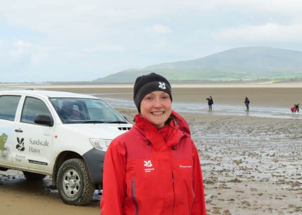 Emma Franks Coastal Ranger at  National Trust Creatures of the Estuary event