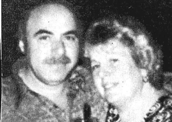 Tony Marrocco with his wife Geraldine.