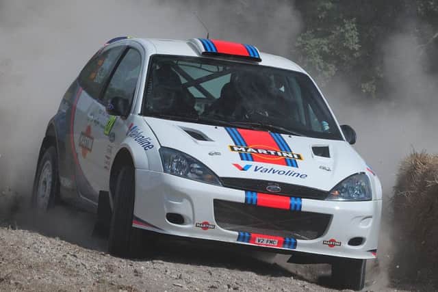 David Wright in his Focus at the Goodwood Festival of Speed in 2014. Picture: Songasport