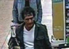 Police want to trace this man in connection with a shoplifting incident.