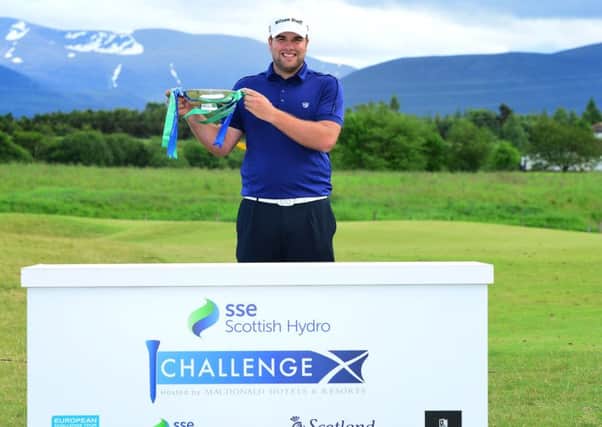 Jack Senior wins the SSE Scottish Hydro Challenge. Picture: Getty