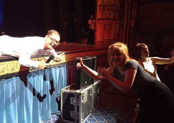 Alan Carr and Grace Larkin at Grand Theatre