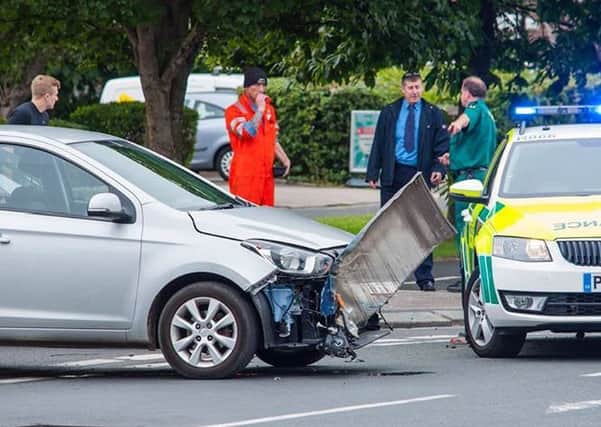RTC on Altham Road, Morecambe.Picture by Rob McEwen