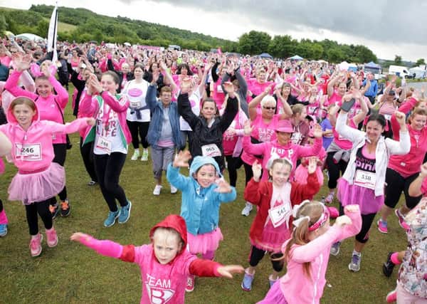 This year's Race for Life is on Sunday.
