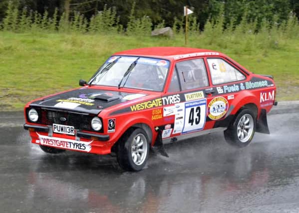 Phil Burton and Mal Capstick. Picture: Jucy Rally Photography.
