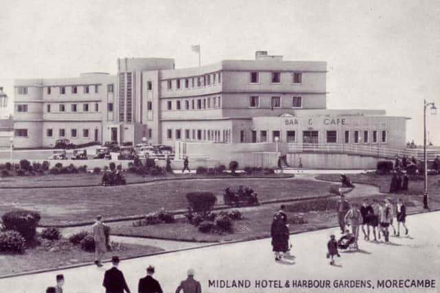 An elegant postcard of the Midland Hotel.
