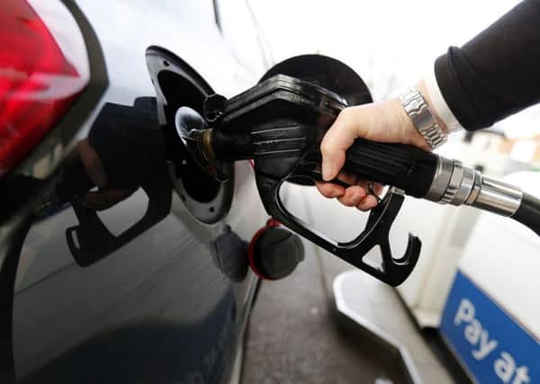 Fuel prices are falling. Photo: Lynne Cameron/PA Wire