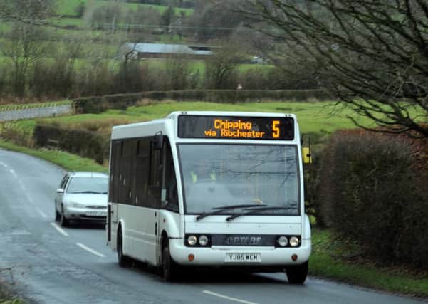 Rural bus services are under threat.