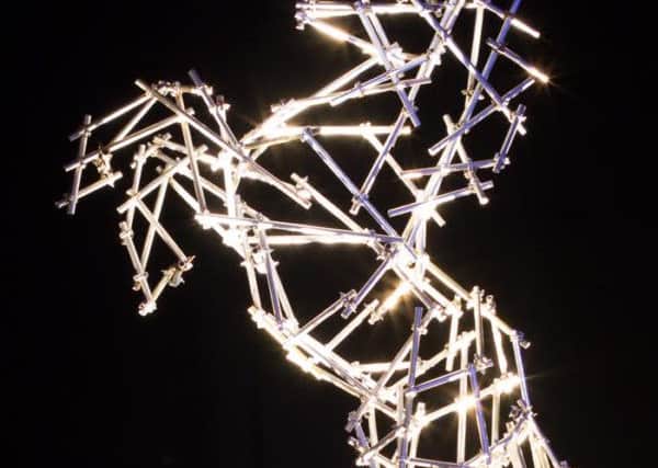 Ben Long's horse scaffolding sculpture at Banksy's Dismaland.