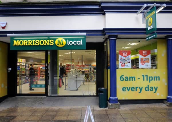 The Morrisons M Local Store in Market Square in Lancaster.