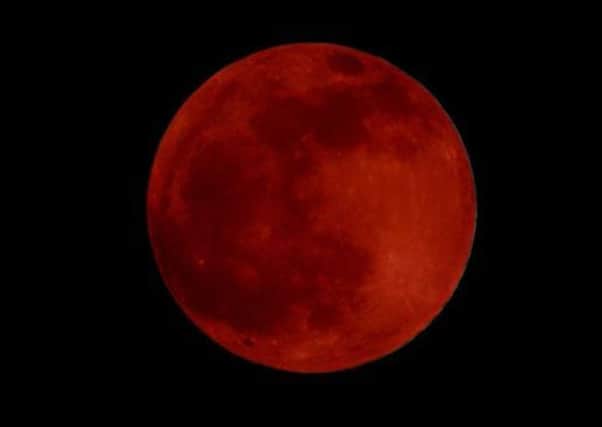 A rare 'blood moon' will be visible in the sky in the early hours of Monday, September 28.