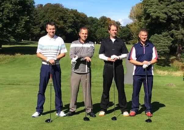 The Hargreave Hale golf team.