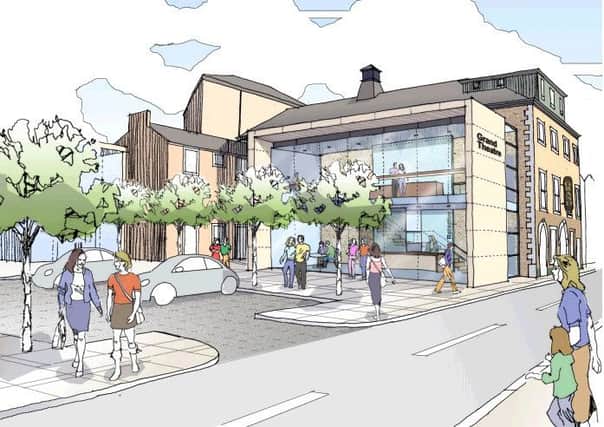Artists impression of the new foyer