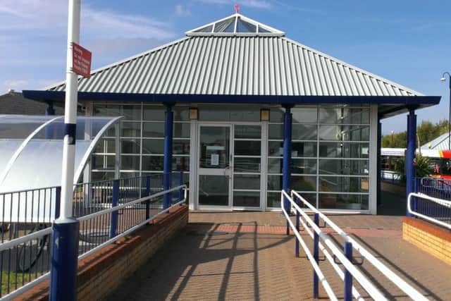 The ticket office at Morecambe train station is shut due to vandalism.