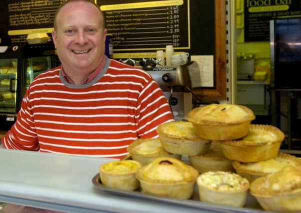 Proprietor Russell Walsh, owner of Potts Pies.