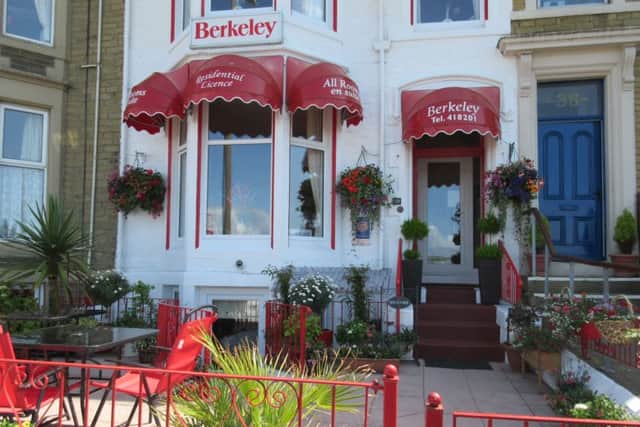 The Berkeley guest house won numerous awards at Morecambe in Bloom 2015.