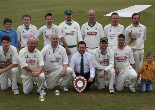 Carnforth Cricket Club - Westmorland Cricket League Division Two champions 2015.