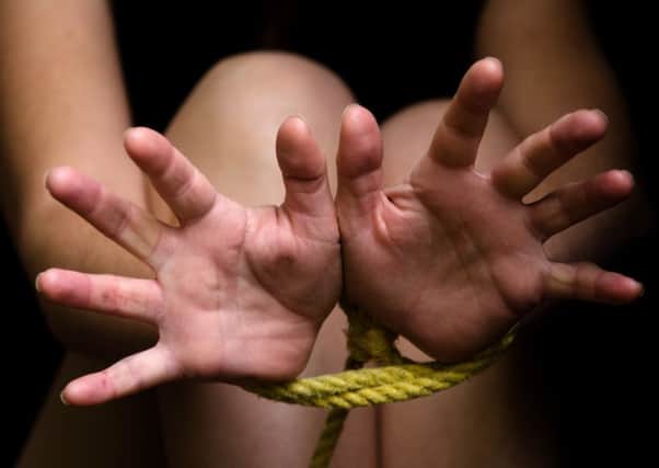 Mandatory Credit: Photo by Chameleons Eye/REX_Shutterstock (2658854r)
Woman tied up with rope
Various