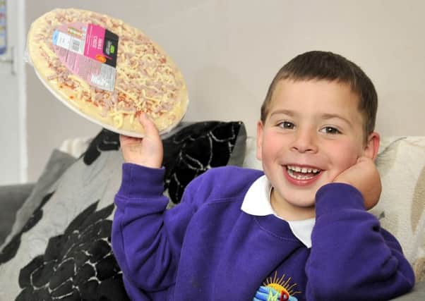 Mackenzie O'Brien from Morecambe gave his pizza to a homeless man.