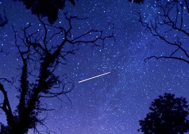 The Orionid meteor shower will reach its peak this week. Pic:David Lowndes