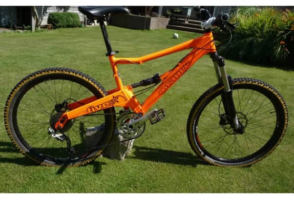 One of the bikes stolen from the Vale.