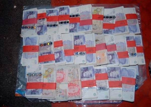 £40,000 seized as proceeds of crime from a former shop owner in Morecambe's West End.