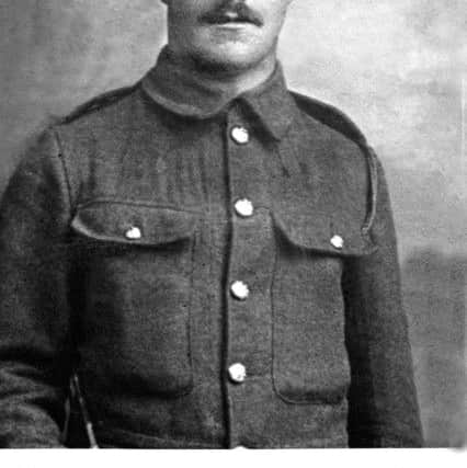 Albert Halton, of Carnforth, who was awarded the VC during the First World War