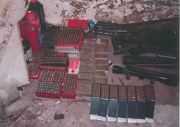 Ammunition recovered from addresses in Cumbria and Morecambe by officers from Titan, the North west organised crime unit