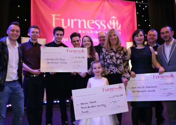 Flashback to the last Charity Stars final and one of the big winners for Derian House Childrens Hospice.