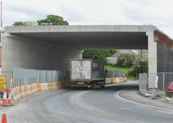 Torrisholme Road was closed on Thursday morning.