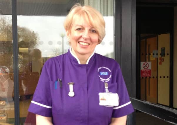 Joann Morse, deputy director of nursing at Royal Lancaster Infirmary