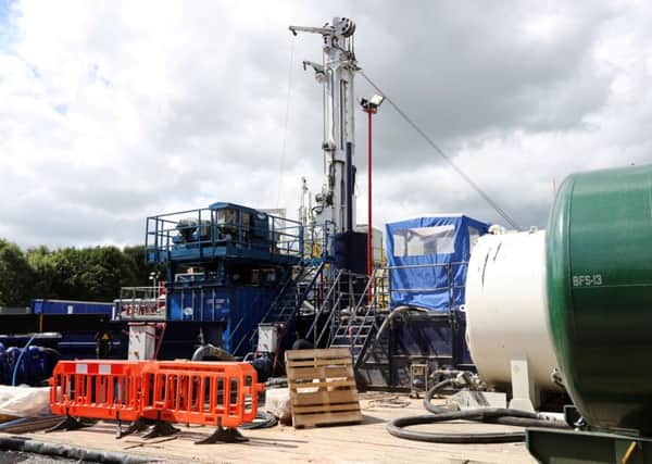 Cuadrilla exploration drilling site in Balcombe, West Sussex. Photo: Gareth Fuller/PA Wire