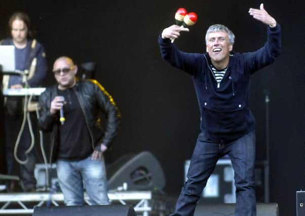 Bez in full effect. Picture Richard Ponter