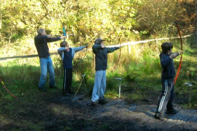 Archery at Littledale.