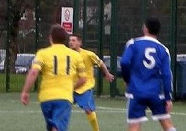 Action from the a local league at the weekend