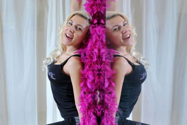 Photo Neil Cross
Louise Woodall has started her own business at the age of 21 by creating Burlesque fitness classes in Lancaster