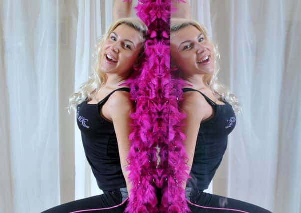 Photo Neil Cross
Louise Woodall has started her own business at the age of 21 by creating Burlesque fitness classes in Lancaster