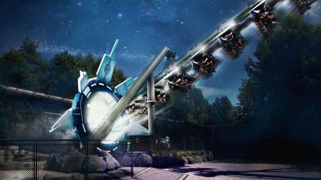 The new rollercoaster on which passengers will wear virtual reality headsets