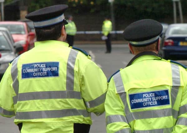 Police Community Support Officers.