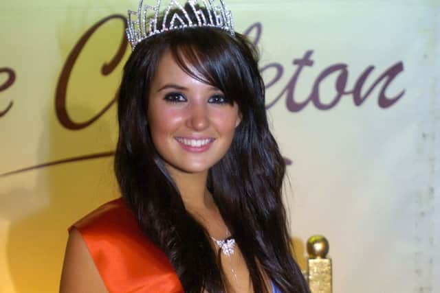 Nicola Oxlade who was crowned Miss Morecambe 2007 at the Carleton.