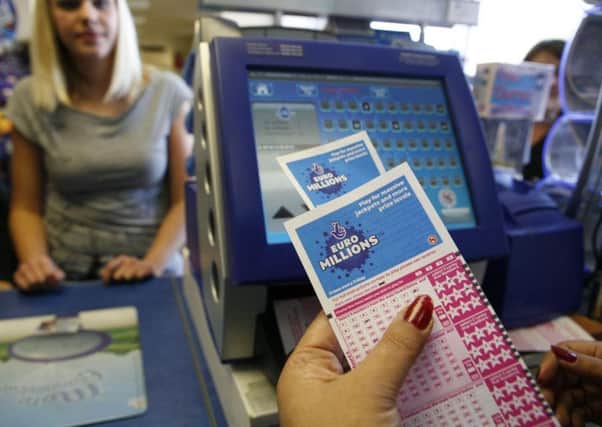 Check your EuroMillions tickets now!  Photo credit: Camelot/PA Wire