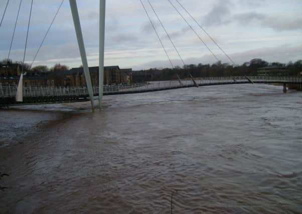 A flood alert is in place at St George's Quay