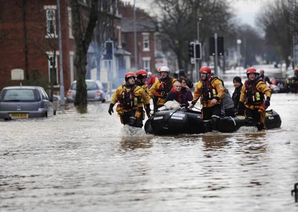 Flooding in Carlisle. Photo: John Giles/PA Wire