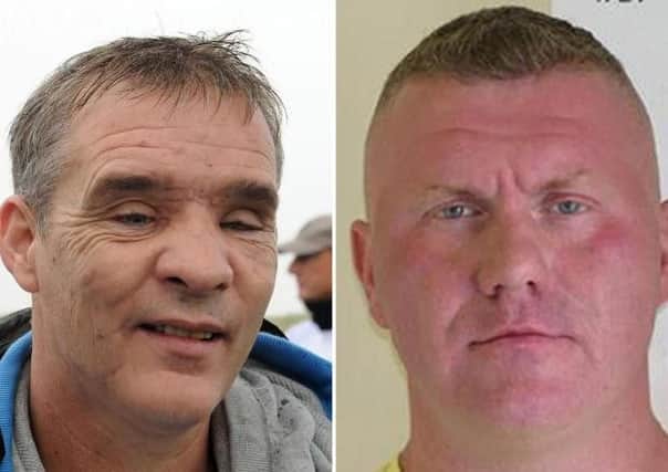 The crucial minutes between gun maniac Raoul Moat (right) phoning 999 to say he was hunting for police and him shooting Pc David Rathband in the face was the subject of a High Court action.