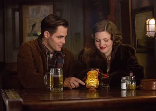 Undated Film Still Handout from THE FINEST HOURS. Pictured: Chris Pine is Bernie Webber and Holliday Grainger is Miriam.