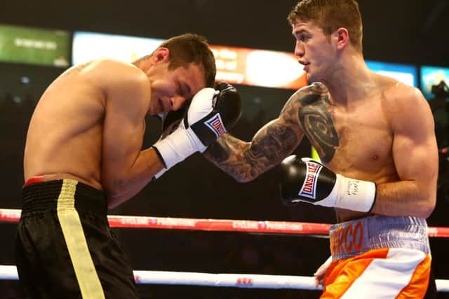 Marco McCullough will provide Lowe with the toughest test of his career. Picture: William Cherry/Presseye
