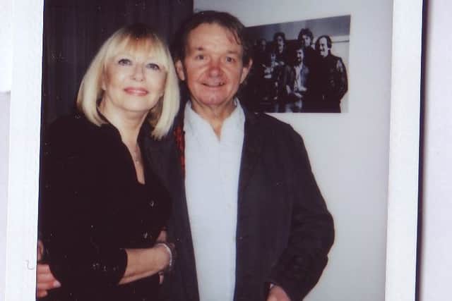 Linda Byron and Bob Wallbank at the reunion.